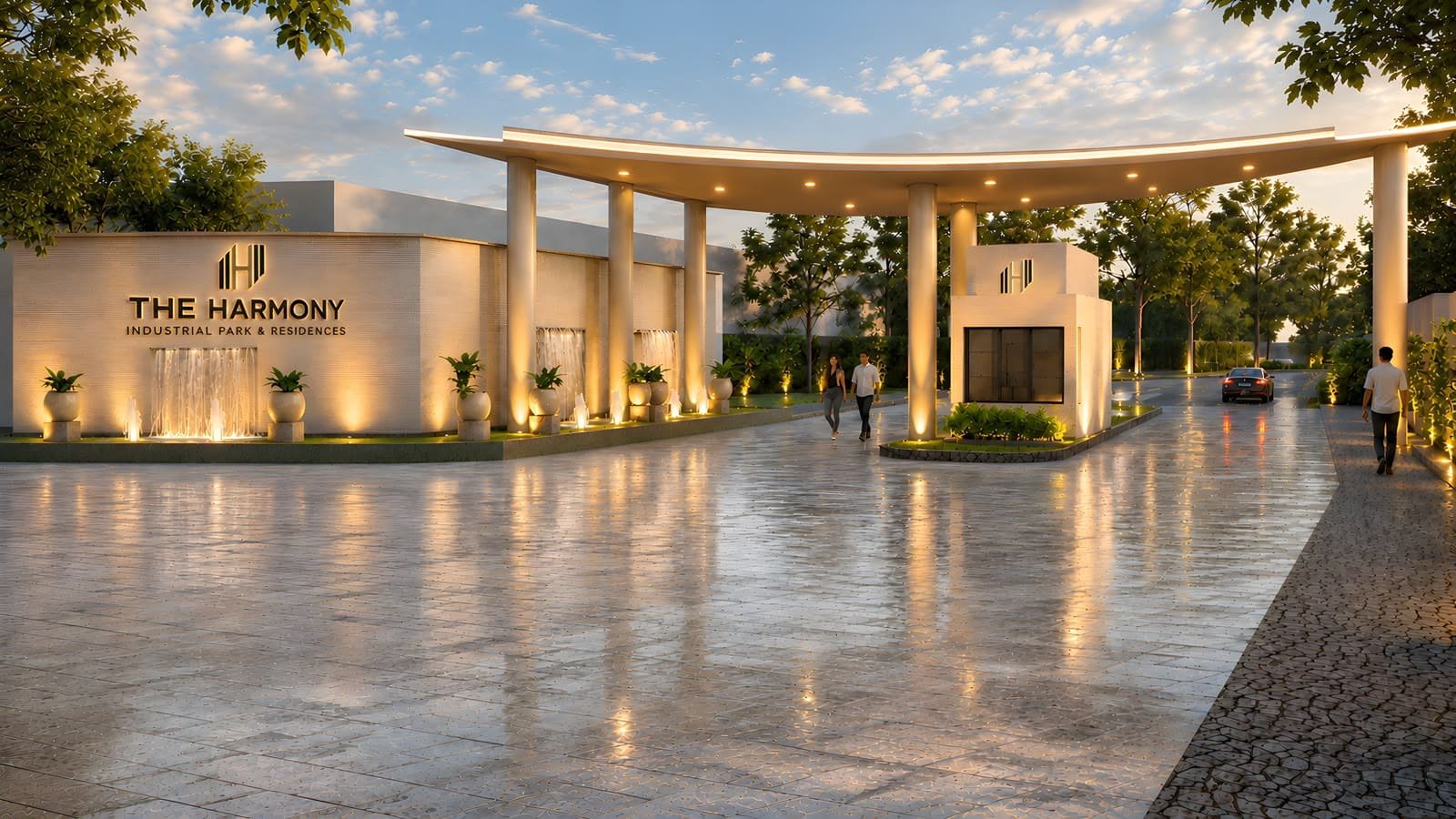 DDJAY Sohna Ext. Township Entrance Gate
